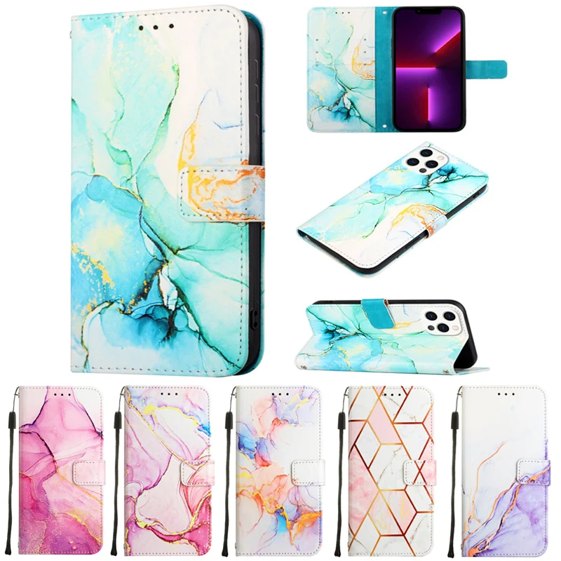 Leather Wallet Flip…