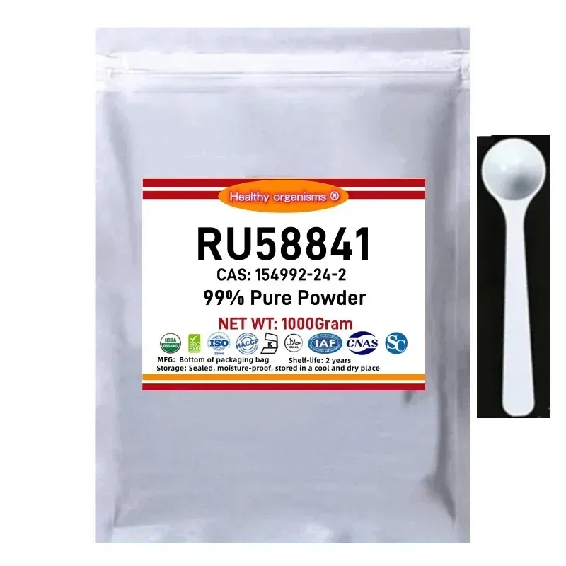 Hot Sale 99% RU58841 Powder PSK3841 HMR3841Helps Hair Grow Prevent Hair Loss, 50g-1000g Free Shipping