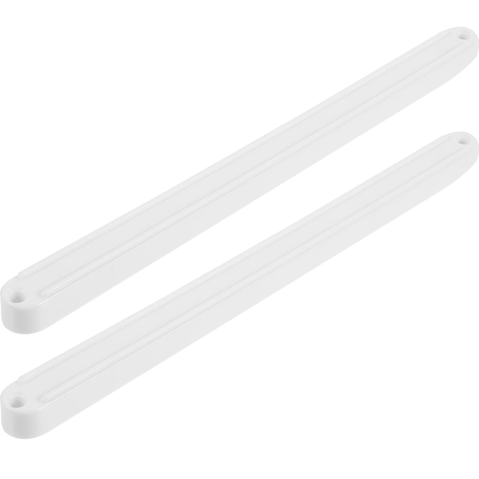 1 Juego de guía de cajón de plástico, guías de cajón de montaje lateral de 235Mm para cajones, aparadores, armarios, sistema de riel deslizante sin atascos