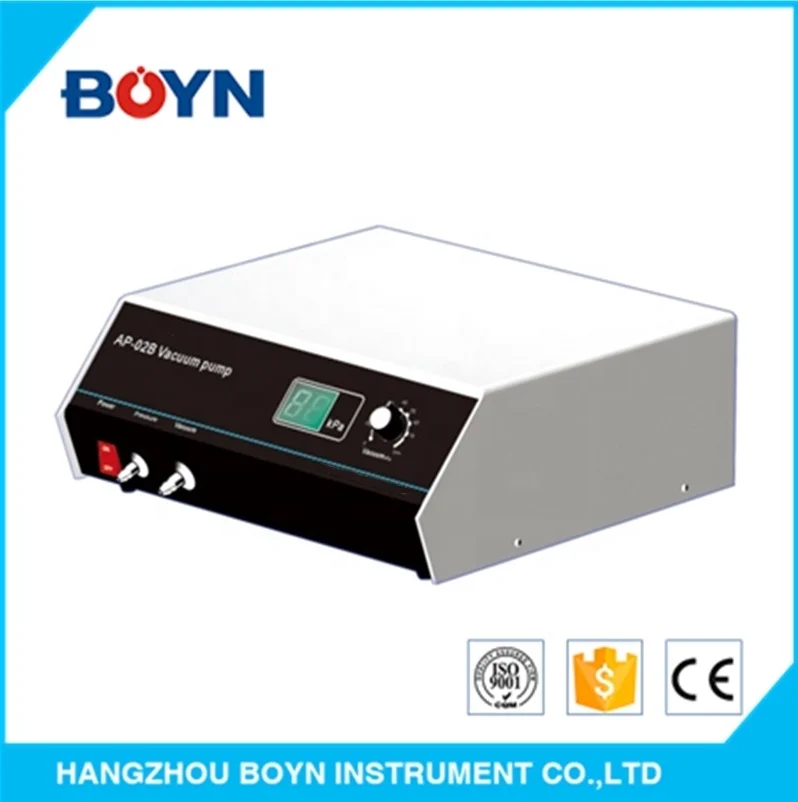 AP-02B Laboratory High Accurate LED Pressure Displays Adjustable Stable Pressure Vacuum Pump with Positive and Negative Joints