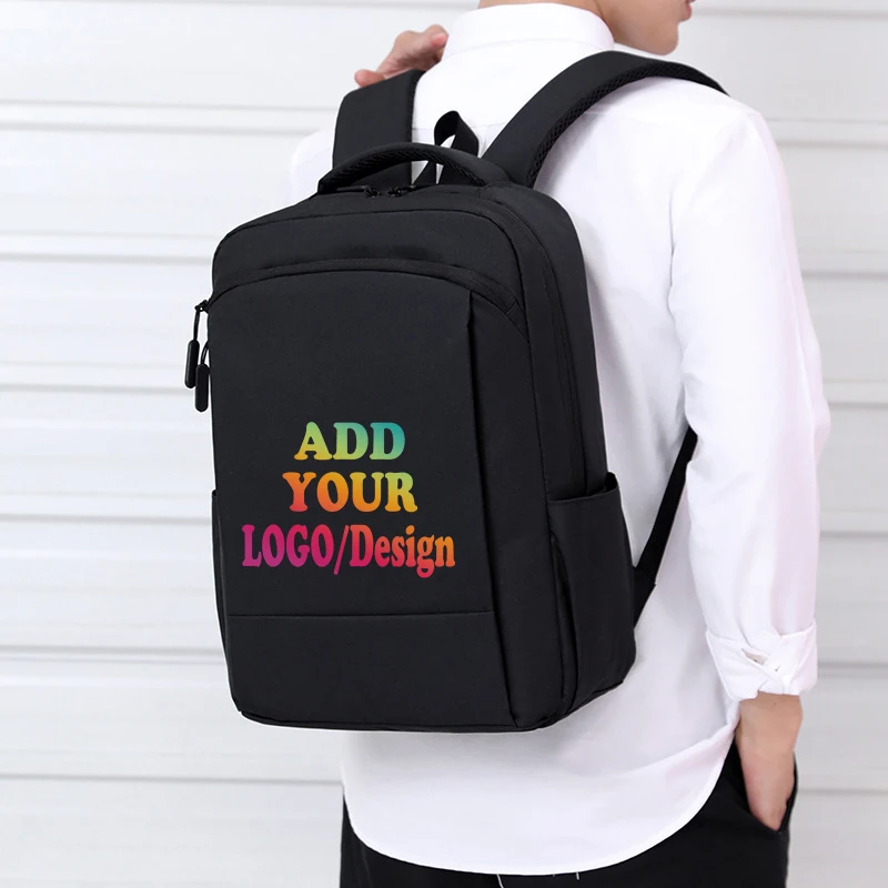 Aangepaste Print Logo Mode Rugzak Casual Laptop Rugzak Gepersonaliseerde Rugzak Sport Reistas