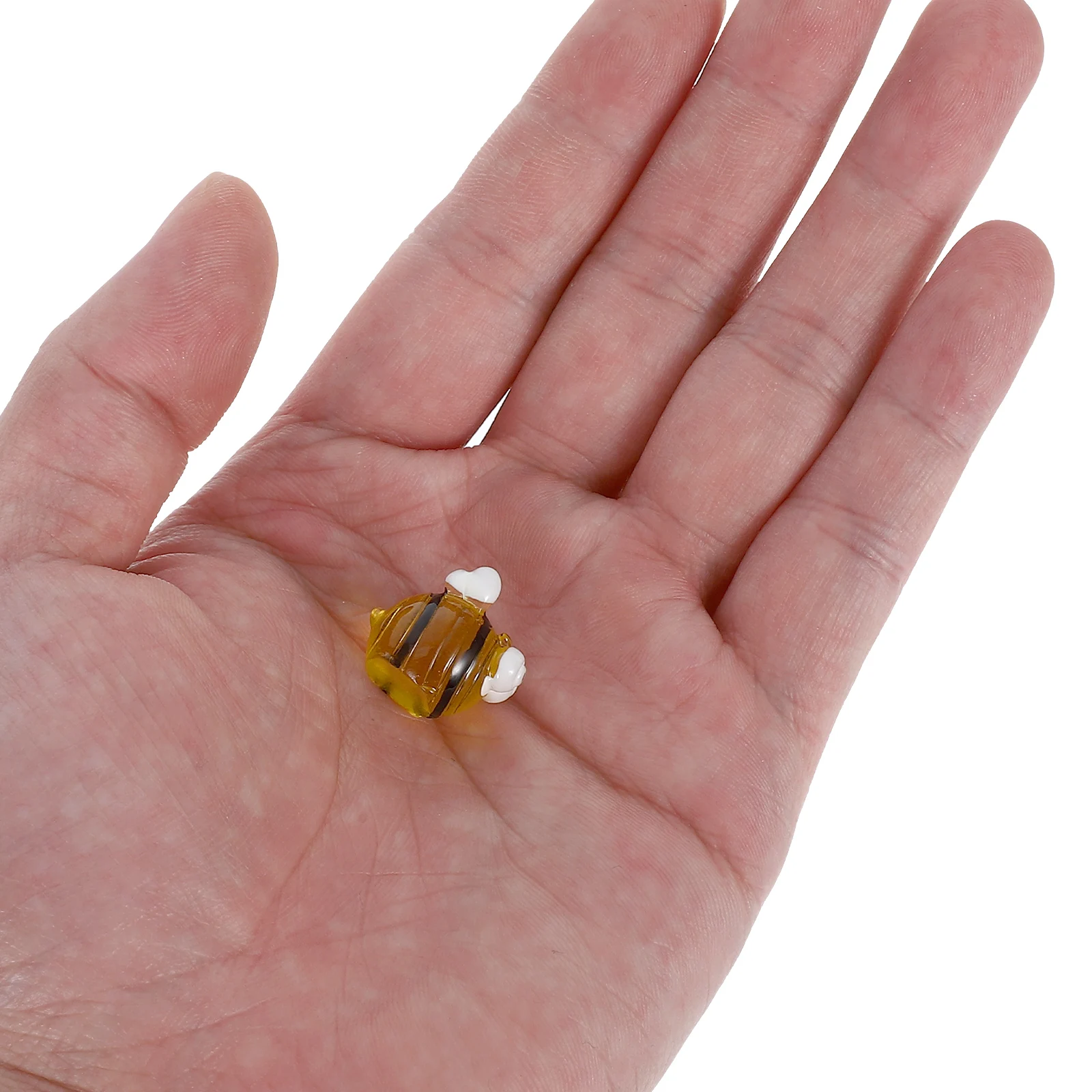 

6pcs Micro Landscape Gardening Resin Bee Decor Accessories DIY Crafts Hair Clips Fairy Garden Ornaments Miniature Insect Toys