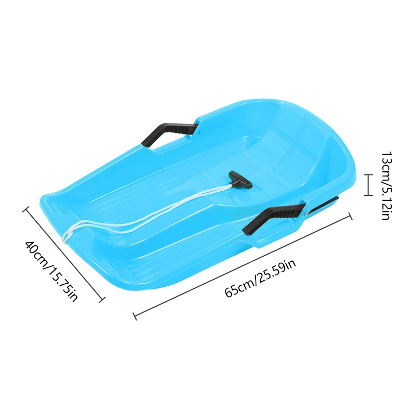 Snow Sled Snow Board Snow Racer Ski Board Snow Sledge Sled Skid Sand Board Blue Note The Color When Ordering Load Thicken Kids