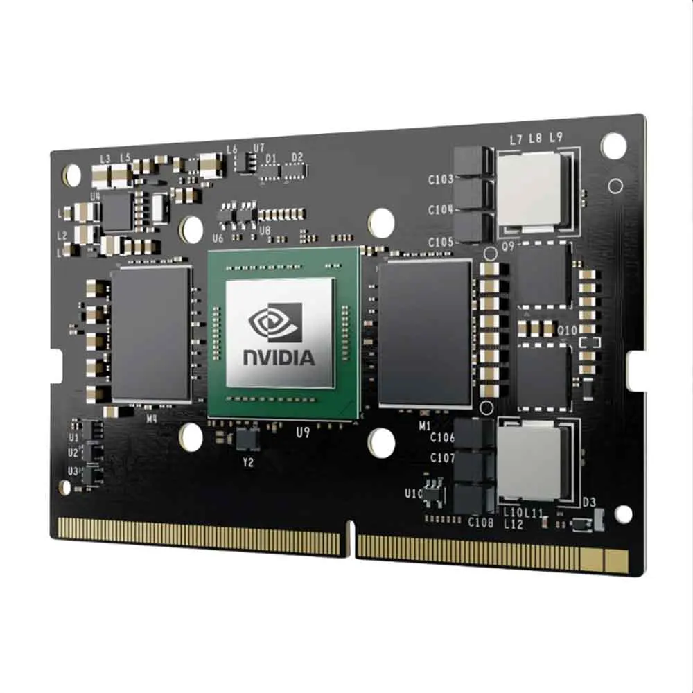 وحدة NVIDIA Jetson TX2 NX عالية الأداء AI في محول لوحة تطوير Edge Jetson TX2 NX