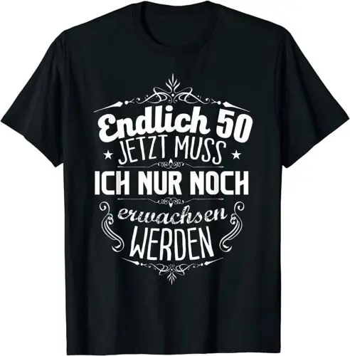 Neu Geburtstag 50 Jahre - Endlich 50 Geschenkidee lustig Premium Tee T-Shirt