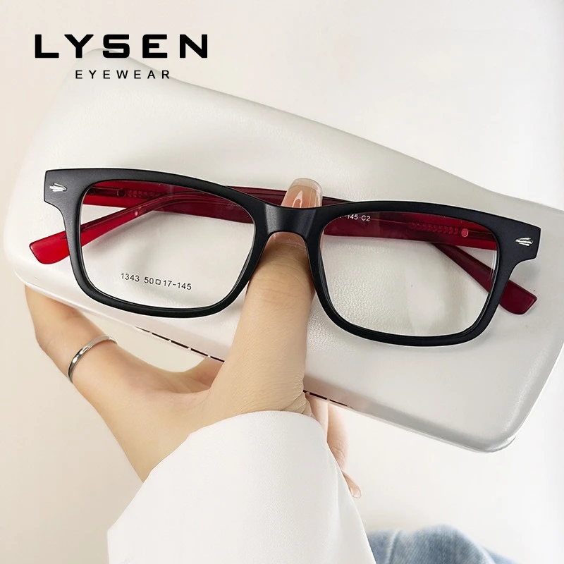 نظارات LYSEN Business للجنسين لقصر النظر فوتوكروميك مع عدسة تقدمية مضادة للضوء الأزرق ومضادة للانعكاس نظارات قراءة مخصصة