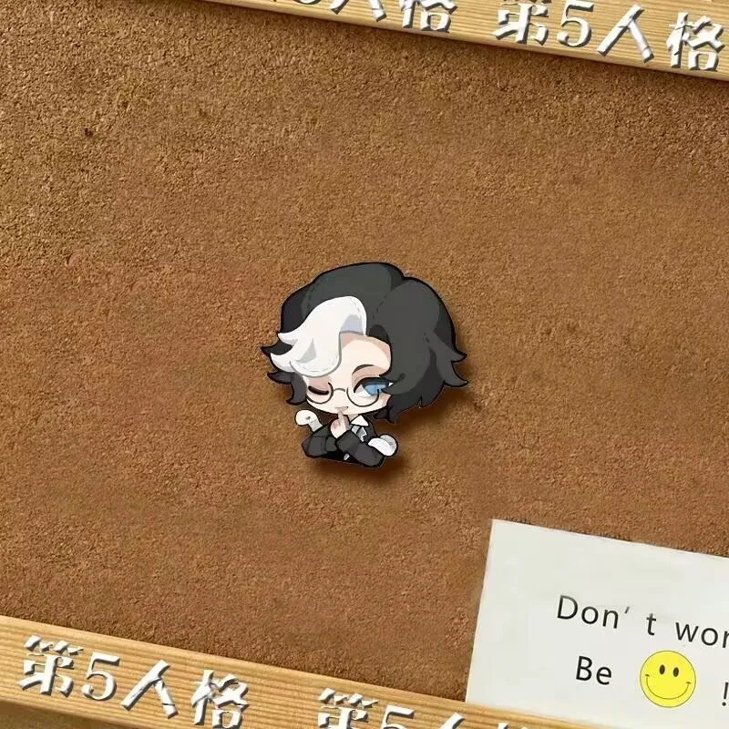 Трехмерные значки The Fifth Personality, декоративные предметы, подарки и аксессуары для студентов с героями мультфильмов