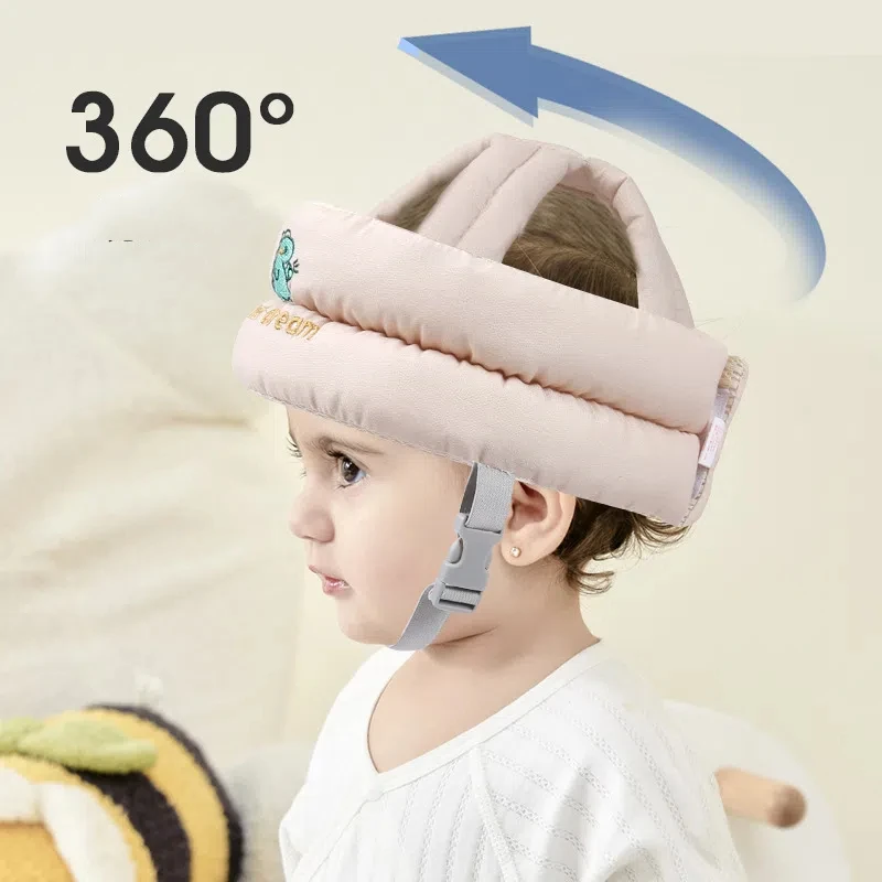 New Baby Safety Helmet Head Protection Hat Toddler Anti-fall Pad Children Learn To Walk Crash Cap Adjustable Protective Headgear