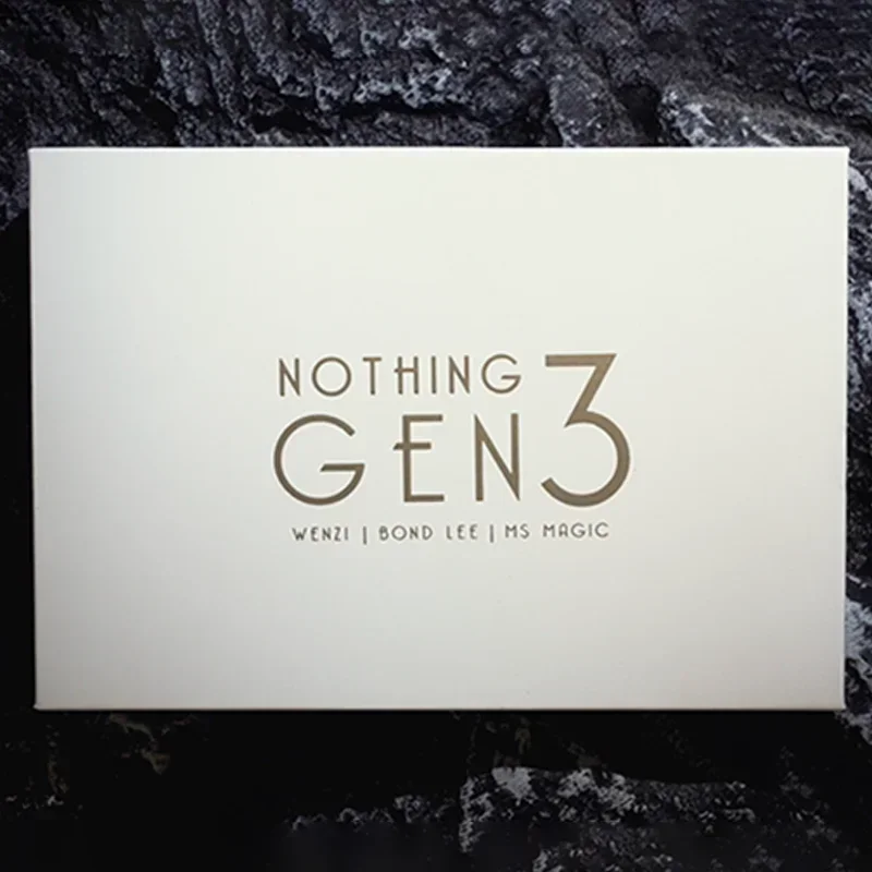 لا شيء Gen 3 جهاز الدخان بواسطة Lee Bond الخدع السحرية دخان يظهر ماجيا الساحر مرحلة أوهام الشارع للتحايل Mentalism الدعامة