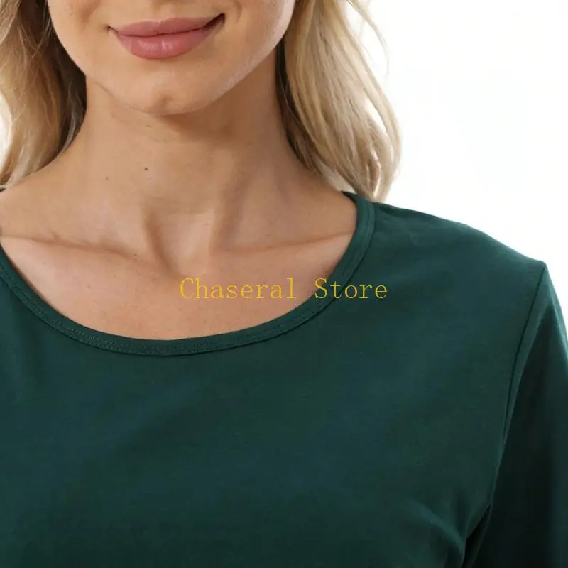 E7CE Size Inclusive Breastfeeding Blouse In Soft Cotton for Comfort During Pregnancy