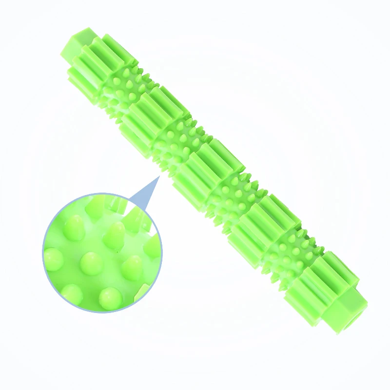 Dog toy Bite resistant teething stick Pet dog interactive play training chew toy