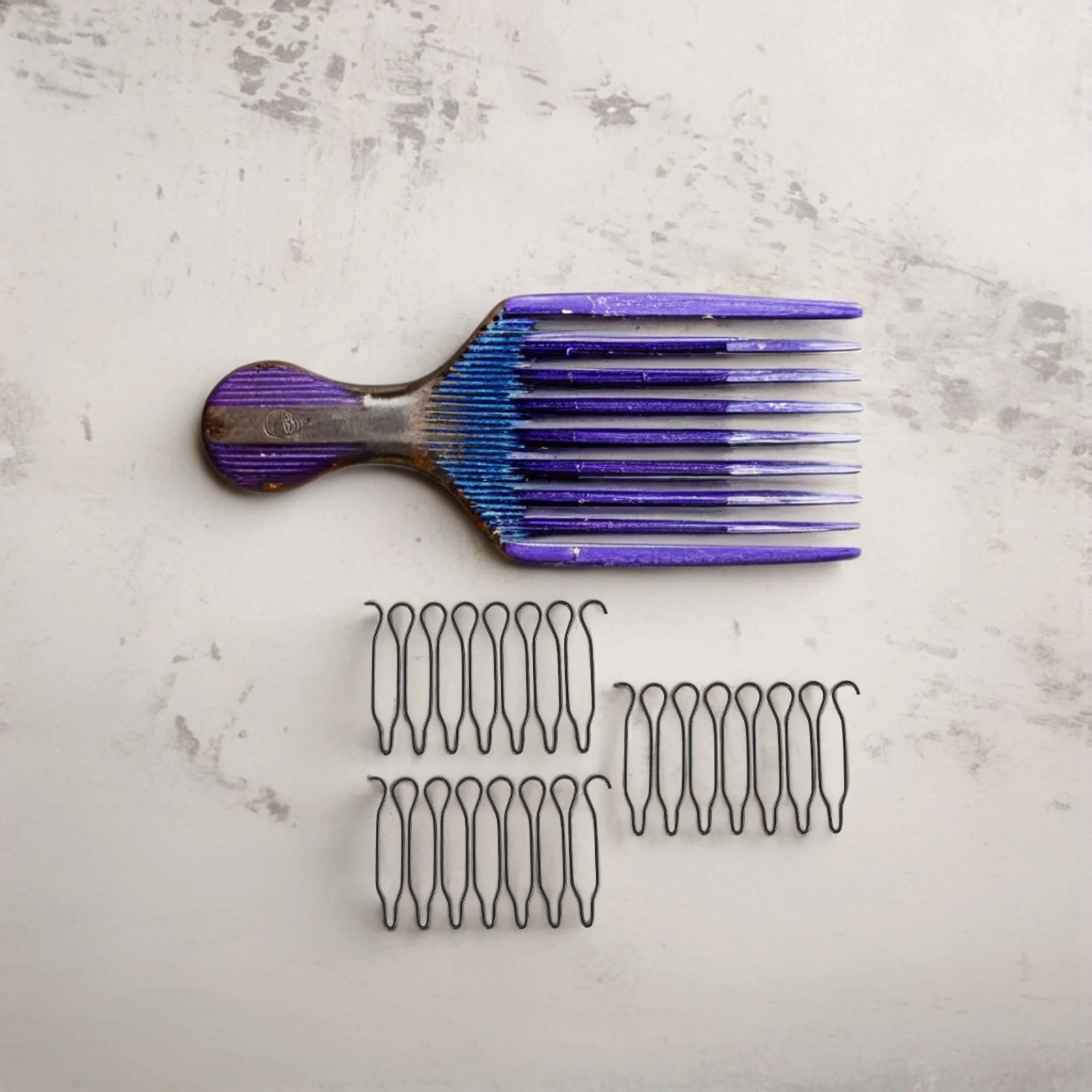 

40Pcs Hair Finishing Fixer Comb Metal Wire Mini Bangs Holders Easy Use Hair Styling Accessories for Elegant Updo Girls Women