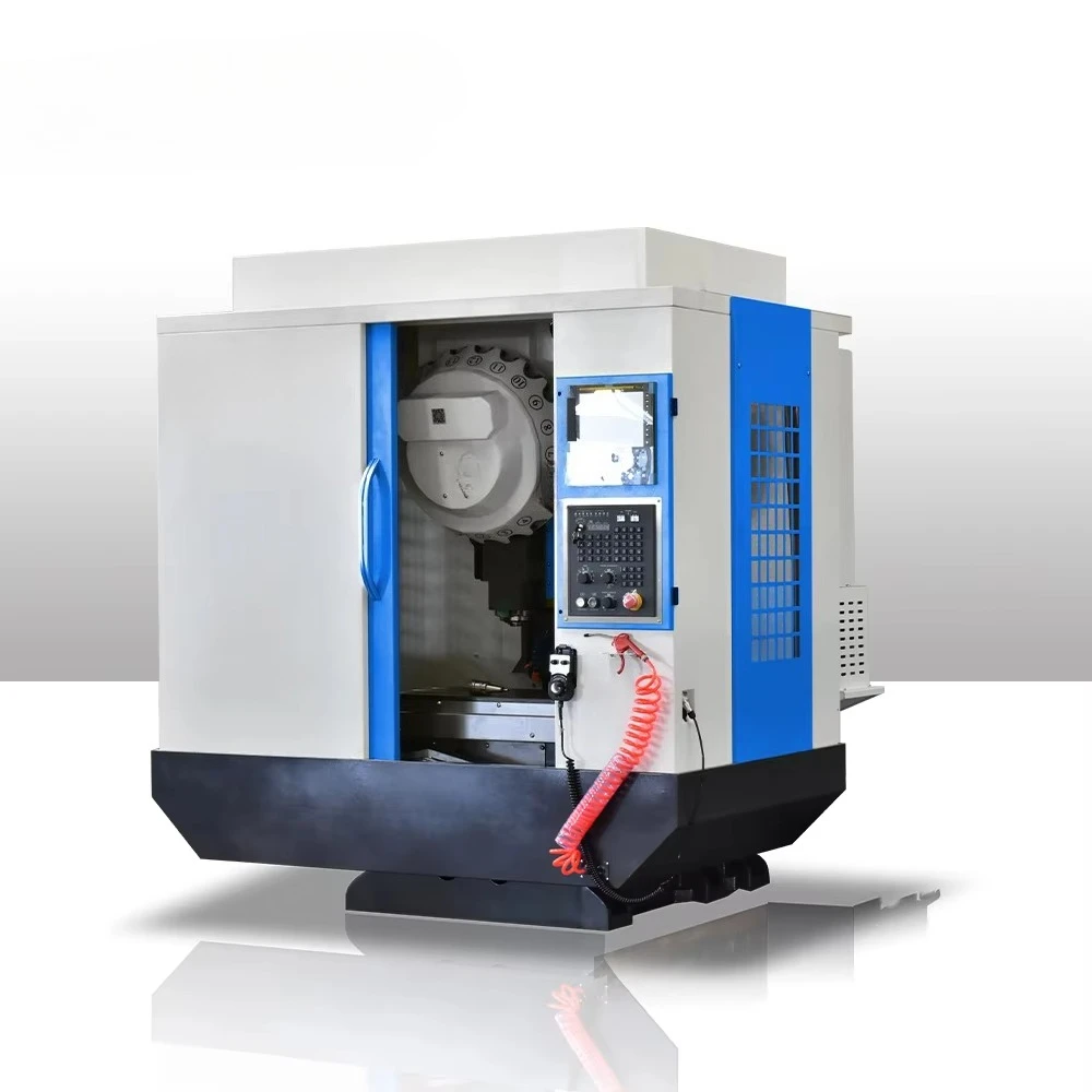 BR600 CNC Drilling and Tapping Center Small CNC Machining Center with Automatic Tool Changing and Center Water Outlet