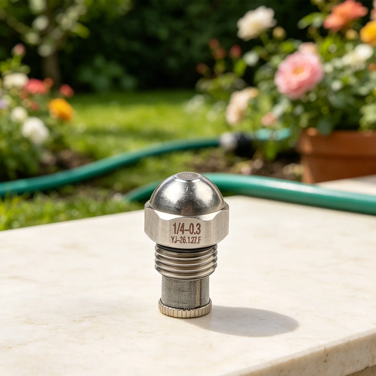 Fine Atomizing Mist Nozzle Stainless Steel 14BSPT with 0 3 1 5mm Orifice for Spray Humidification and Cleaning