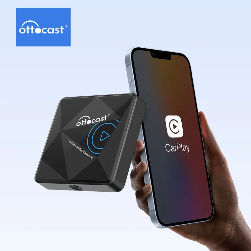 

Ottocast Wireless CarPlay Adapter For Orignial wired CarPlay Car Accessories For Spotify Plug And Play Men Boy friend Gift Hot