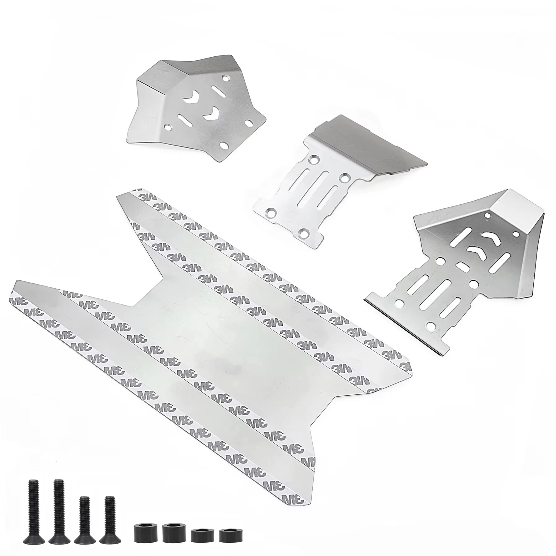 TP Metal Chassis Armor Skid Plate Anti‑Collision Guard Protector Upgrade Parts For YIKONG TB8 7081 DF8 8081 1/8 RC Short Course