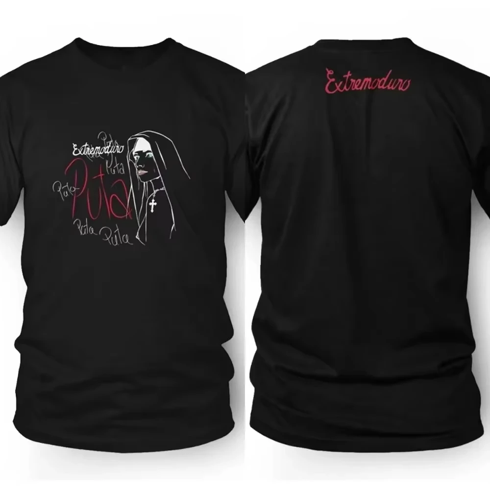 Extremoduro Robe Iniesta Graphic Printed T-shirt Men's and Women's Cotton T-shirt Men's T-shirt 2026 Summer Men's Clothing Top