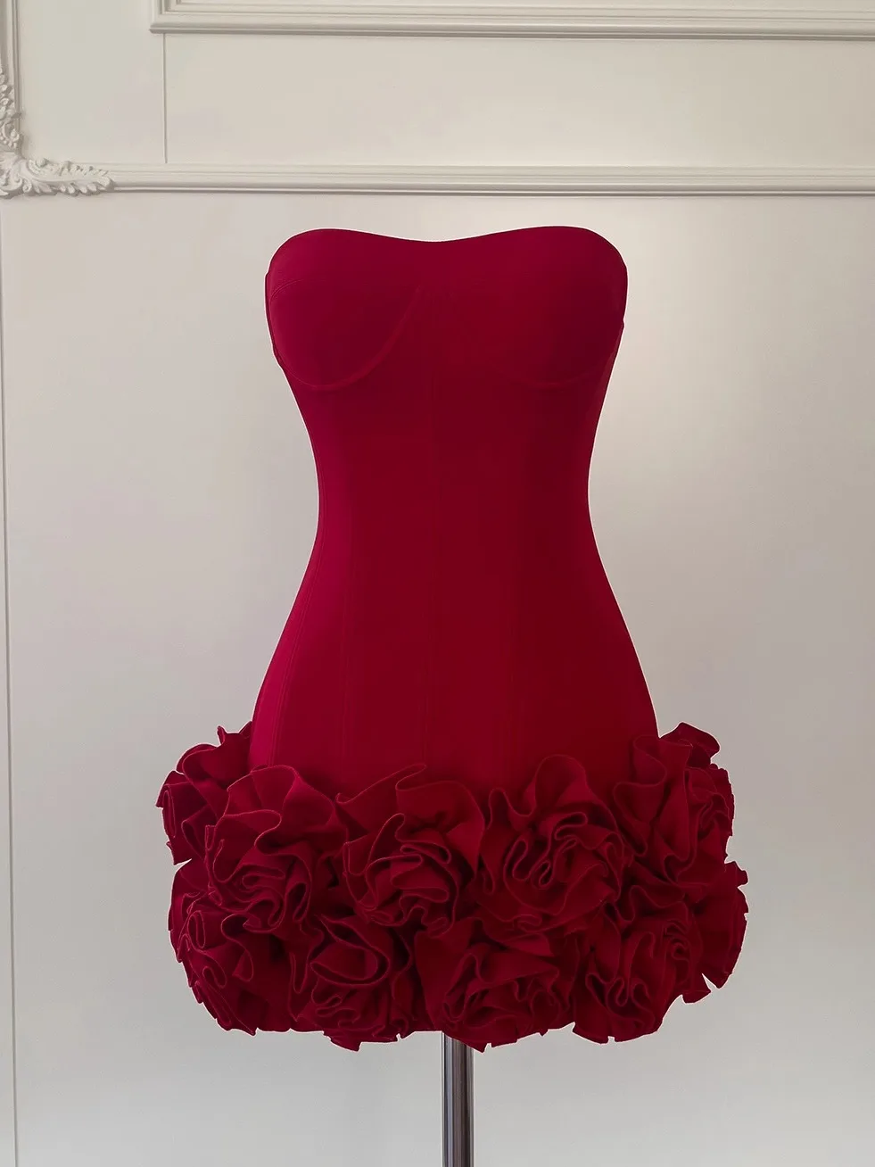 Sexy fibra cintura Cinching Maillot Dr cintura alta falda ort Cisas Par de Año Nuevo celebración fibra de poliéster