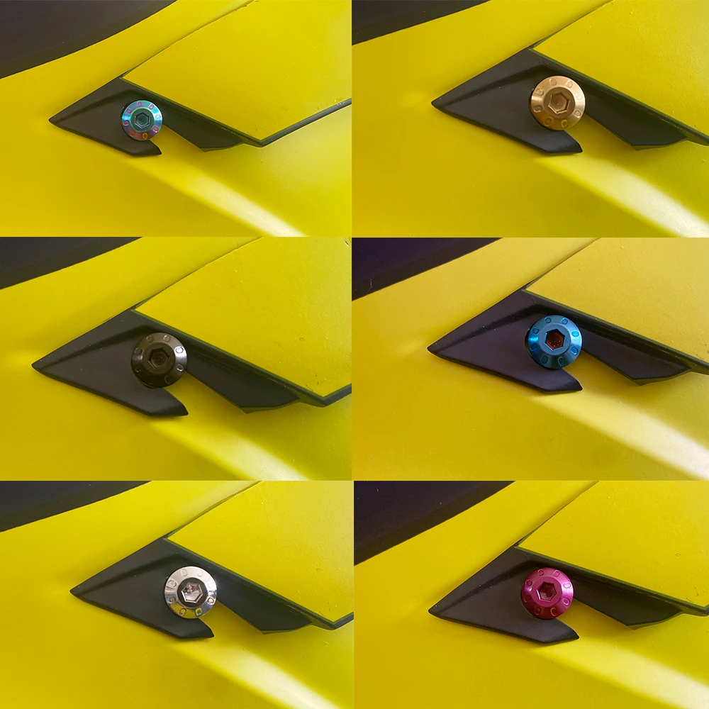 For AGV pista GPRR GPR Corsa R helmet spoiler screw fixing Helmet Tail Wing replacement screw Accessories - Image 3