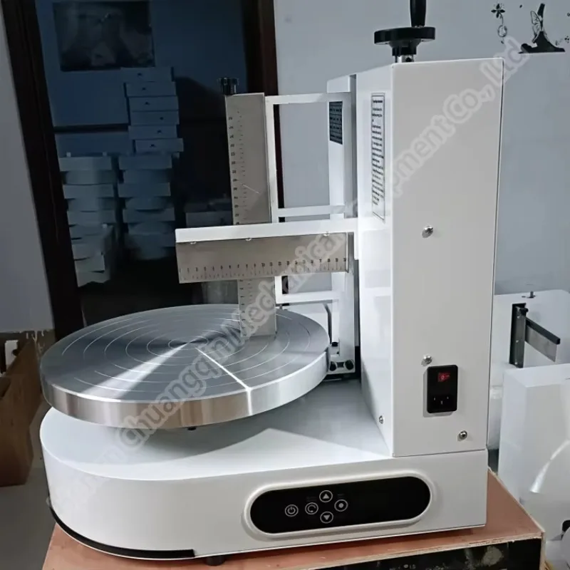 Stainless Cake Spreading Machine Cake Coating Machine Automatic Cake Decorating Machines