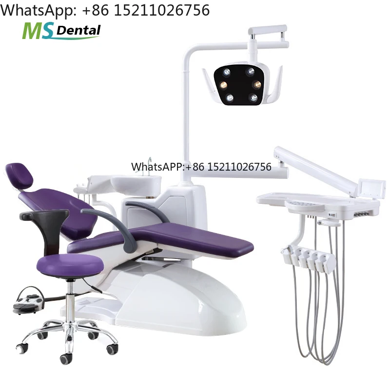 Sillón Dental Suntem, Equipo Médico Dental Multifuncional, Sillón para Dentistas