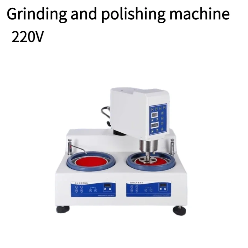 

MP-2 MP-2B Double Disk Metallographic Specimen Single Control Grinding and Polishing Machine with Variable Rotating Speeds