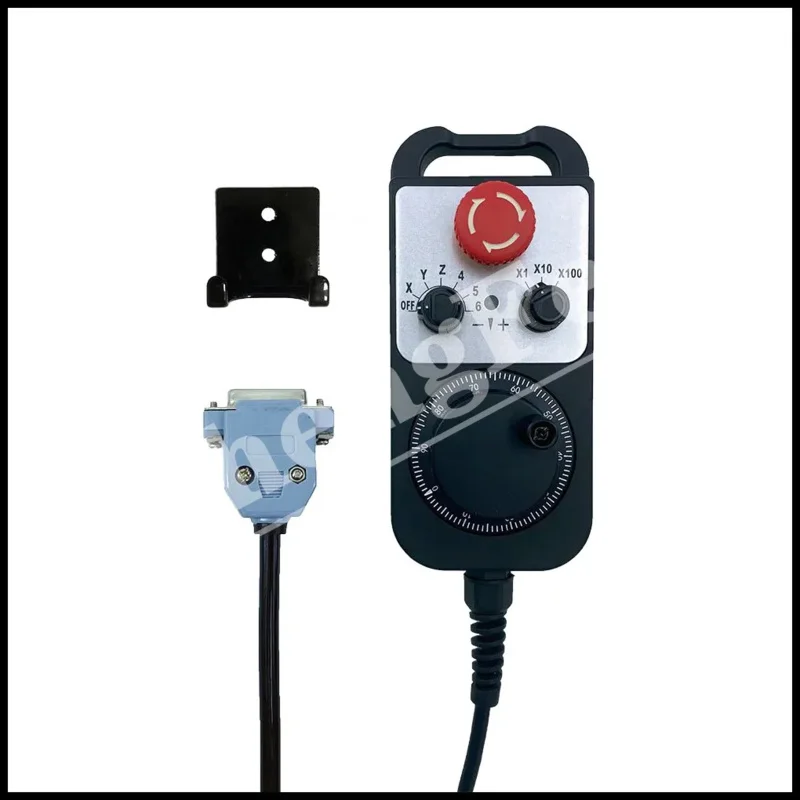 SMC5-5-N-N CNC Offline Controller, 5 Axis Group, 500KHz, Motion Control System   6 Axis, Emergency Stop Handwheel