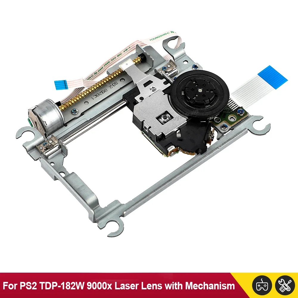 NEW Laser Lens TDP-182W TDP 182W TDP182W For PS2 Slim With Deck Mechanism Optical Laser Head 9000X 90000 Replacement