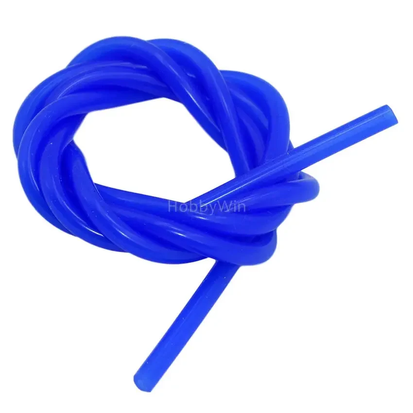 Navy-blu Del Silicone Linea Del Carburante 5x2.5mm 100 CENTIMETRI per il Modello RC Auto Buggy Camion Da Corsa Motoscafo tubo di Olio motore