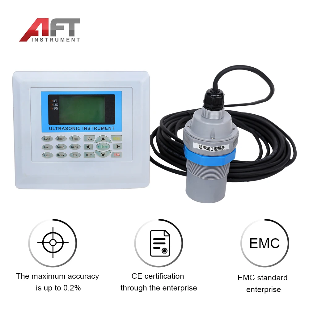 Cina Smart Industrial 4-20 MA Water Split Type Ultrasonic Open Channel Flow Meter Produsen Pemasok Ultrasound Flowmeter