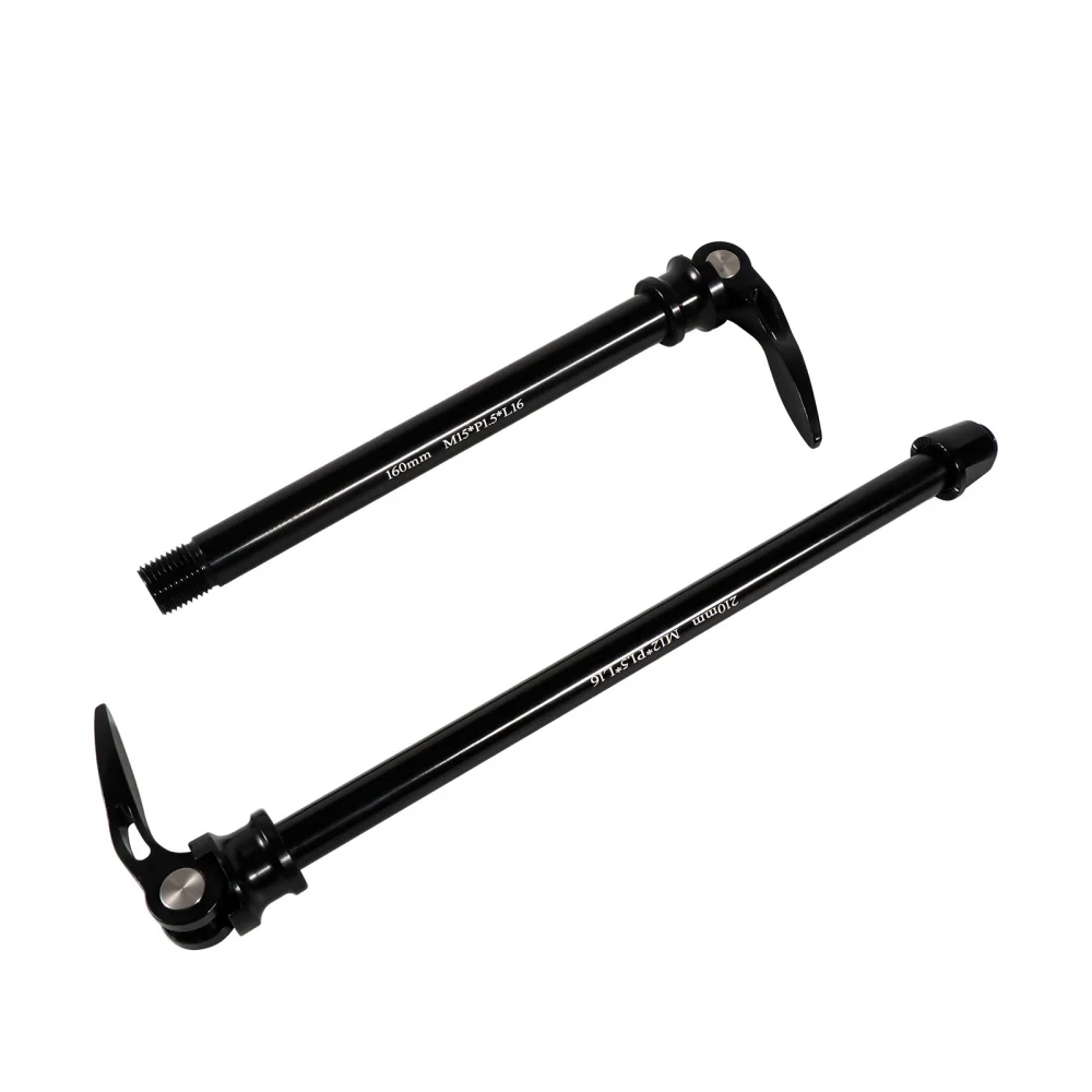 CNC Fat Bike Thru Axle Motorcycle Snowmobile Bicycle Shaft With Handle M15x160mm,M12X210mm