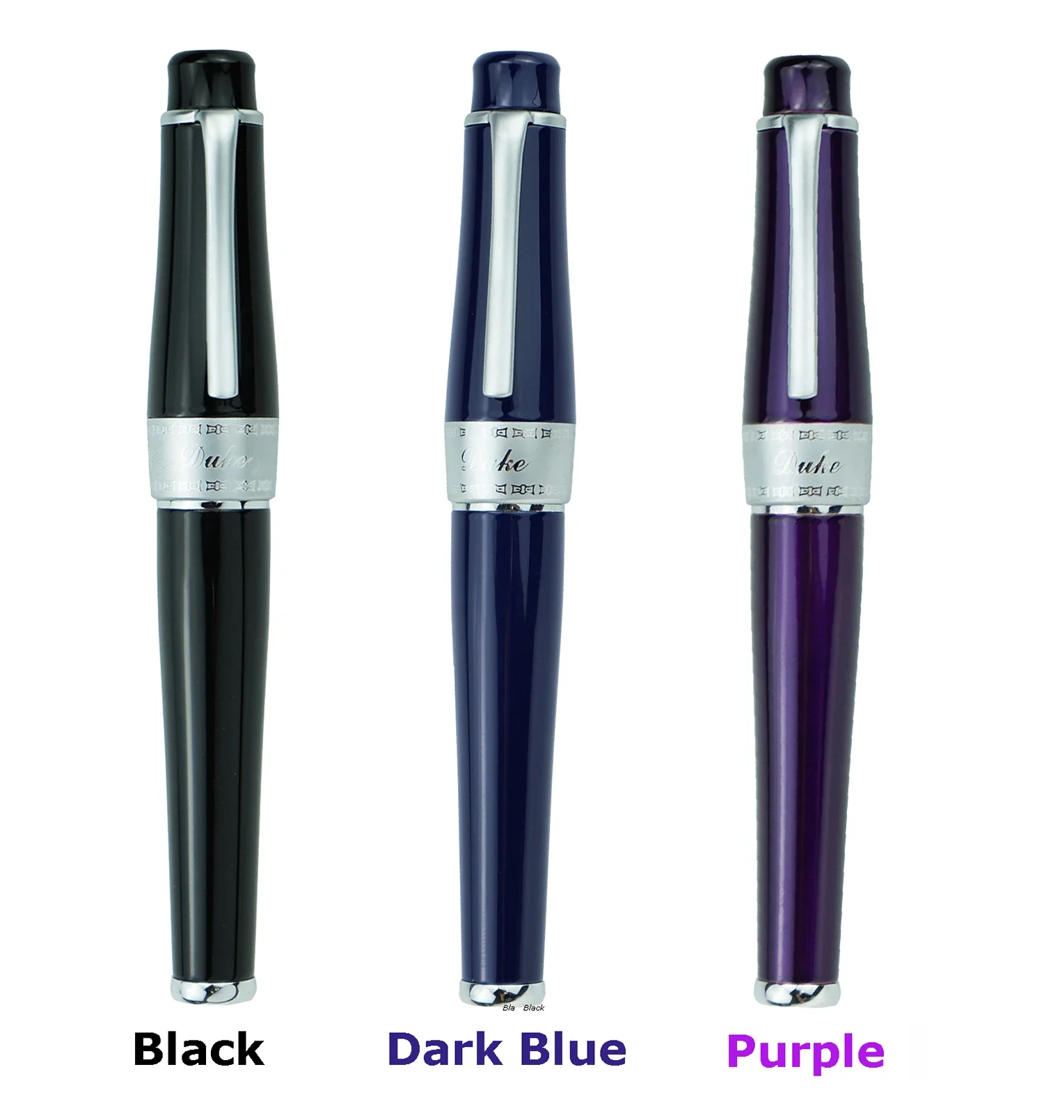 Edycja limitowana Duke 2009 pióro wieczne charlie-chaplin Big Size unikalny styl Medium / Bent stalówka ciężki biznes prezent biurowy — zdjęcie produktu 2