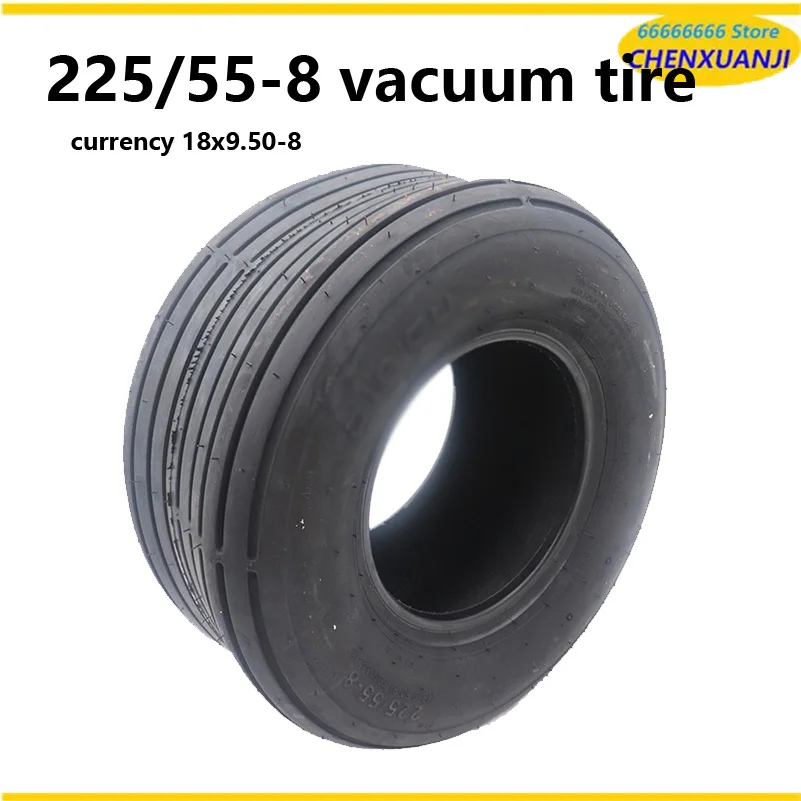 8/10 Inch Electric Scooter Vacuum Tires 225/55-8 Tires 225/40-10 Front And Rear Tires for Citycoco Electric Scooter Tubeless Tyr