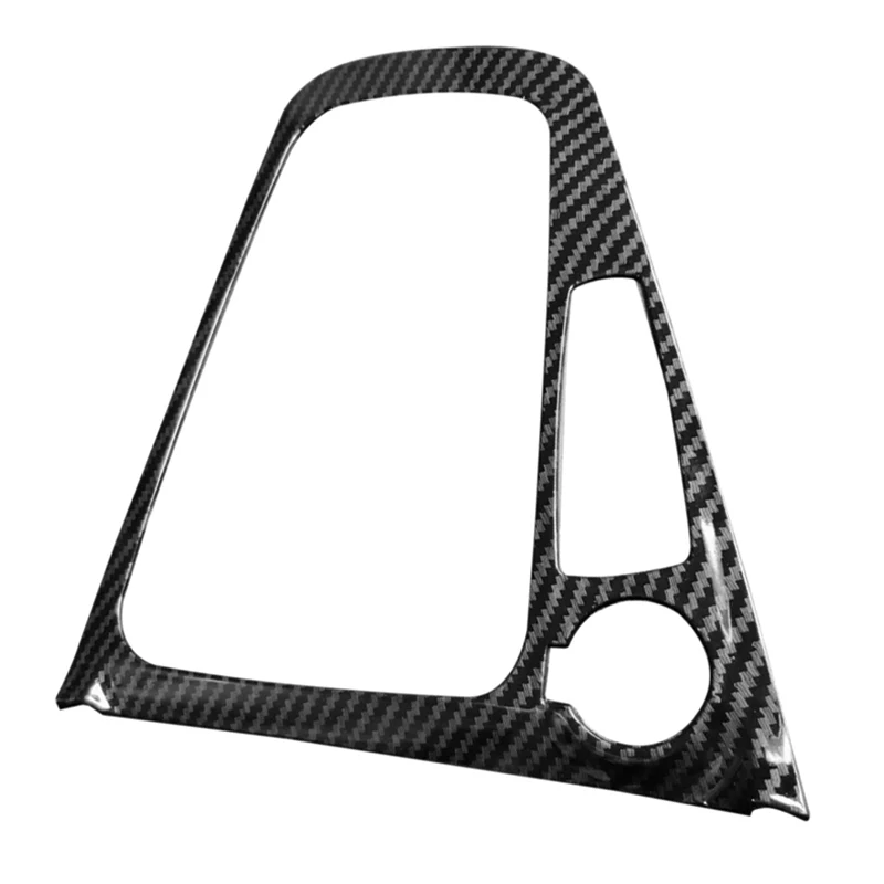

For Ford Focus 2015-2018 MK3 ST Carbon Fiber ABS Inner Center Console Gear Shift Panel Cup Holder Cover Trim LHD
