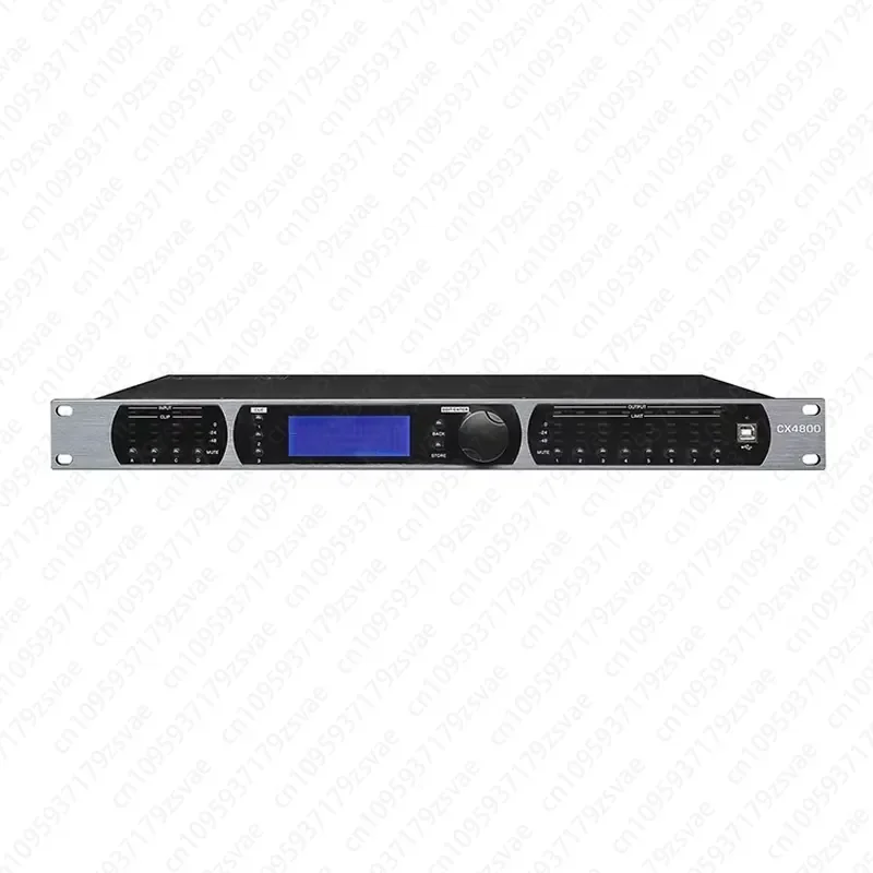 CX4800 4-in-8-out Pro Audio Driven Speaker Processor for Stage and Conference