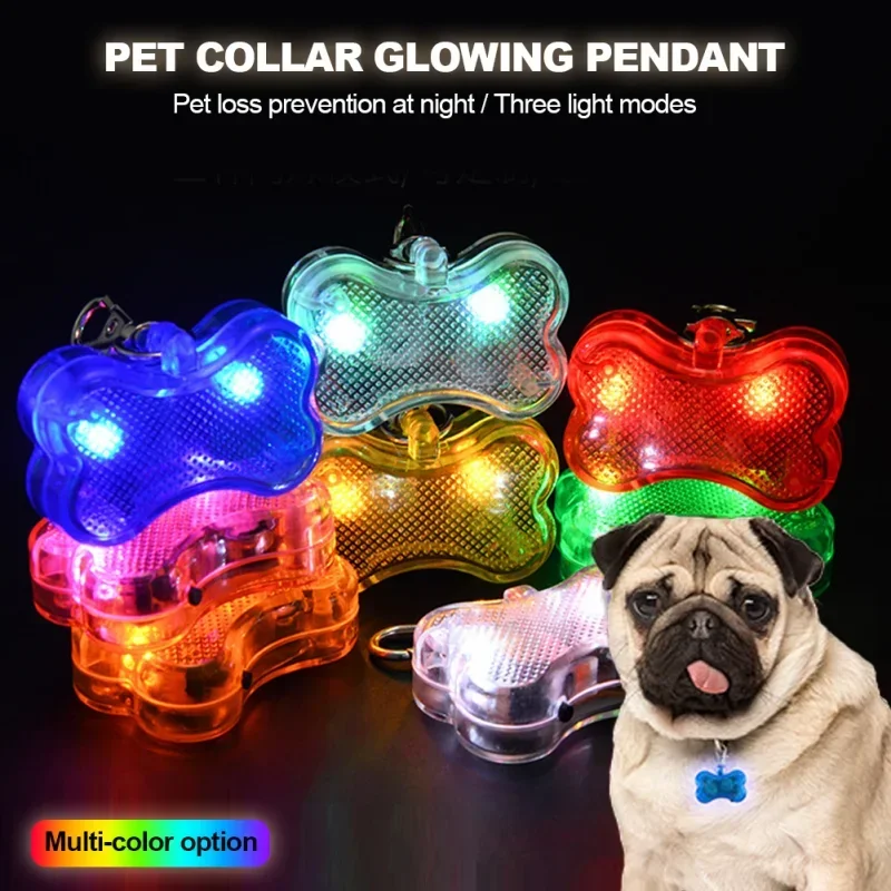 Night Glow Pendant for Dogs Safety Pet Luminous Bright Decor Dogs Spotlight Light Waterproof Running Lights Dog Accessories