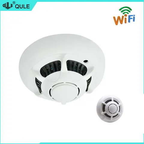 Infrared air smoke alarm, WiFi link alarm, 24-hour protection