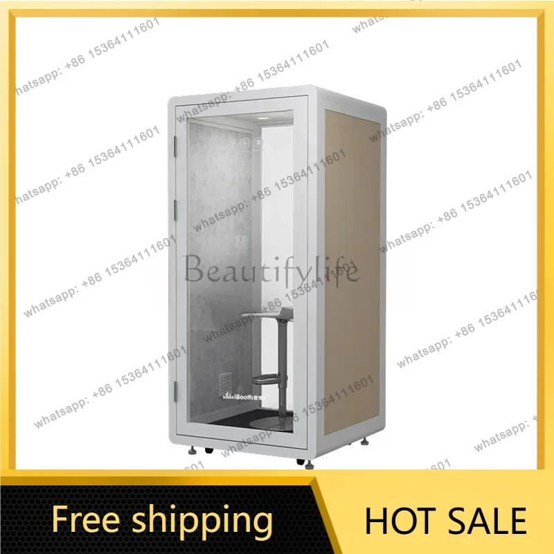 PJ Business Office Phone Booth Soundproof Room Movable Silent Chamber Recording Studio