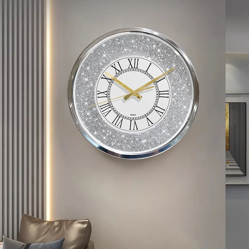 

Luxury Art Mural Wall Clocks Modern Aesthetic Silent Design Minimalist Wall Watch Round Nordic Reloj De Pared Room Decorations