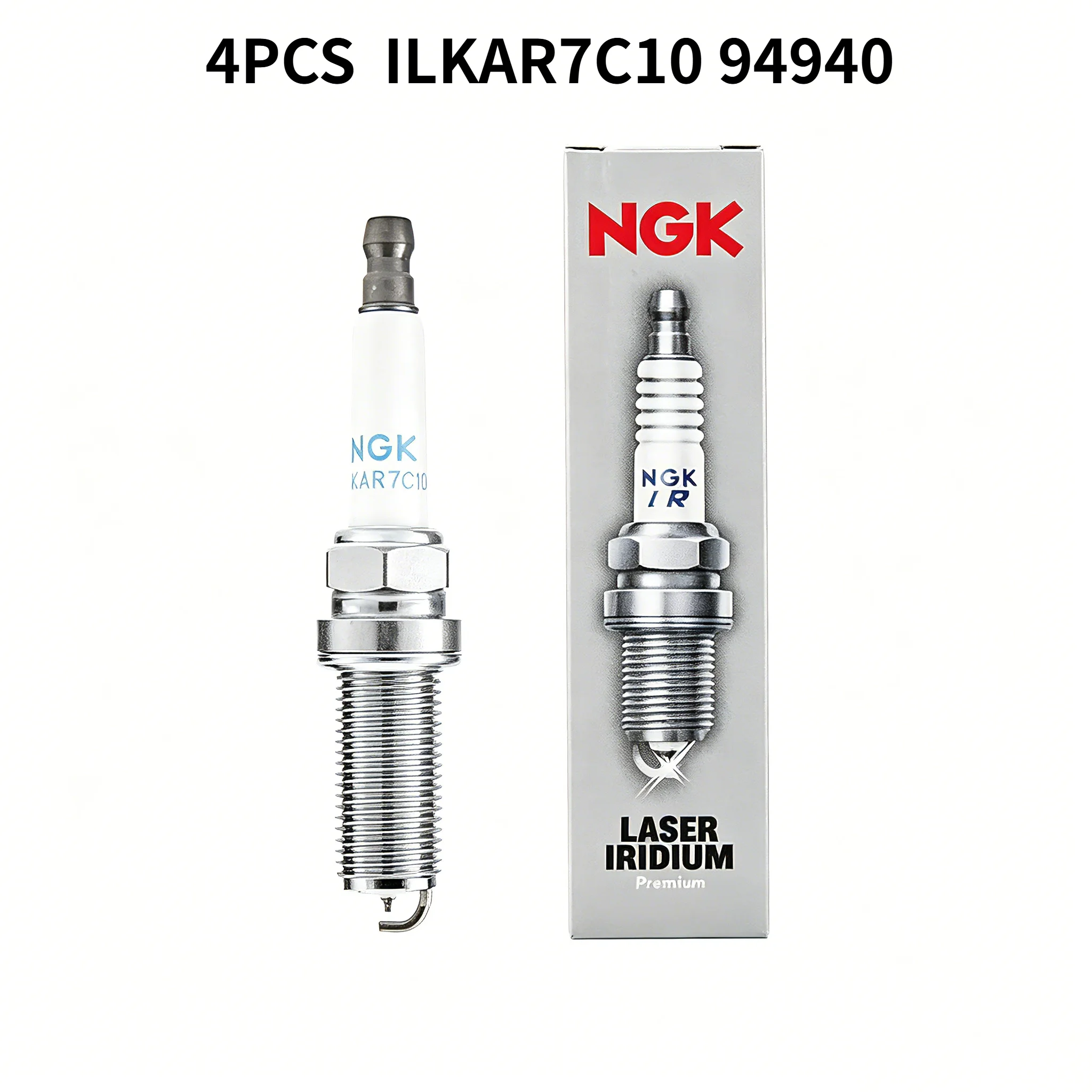 Ngk Spark Plug Laser Iridium - 4 قطع من شمعات الإشعال NGK