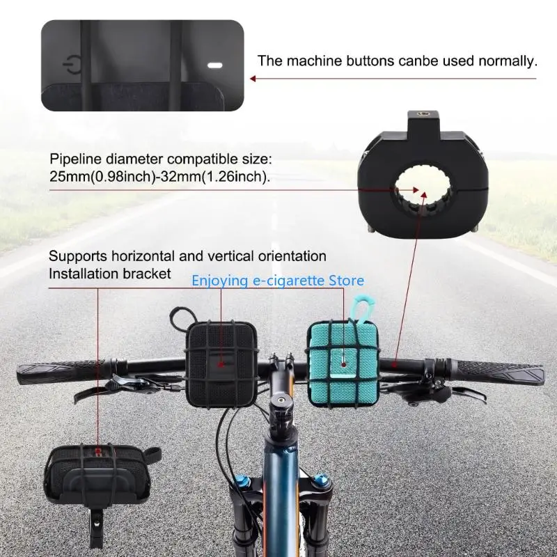 Fahrrad Halterung für GO 5/4/3 Bluetooth-Kompatible Lautsprecher Lenker Halterung für Fahrer Y4QF – Detail 5