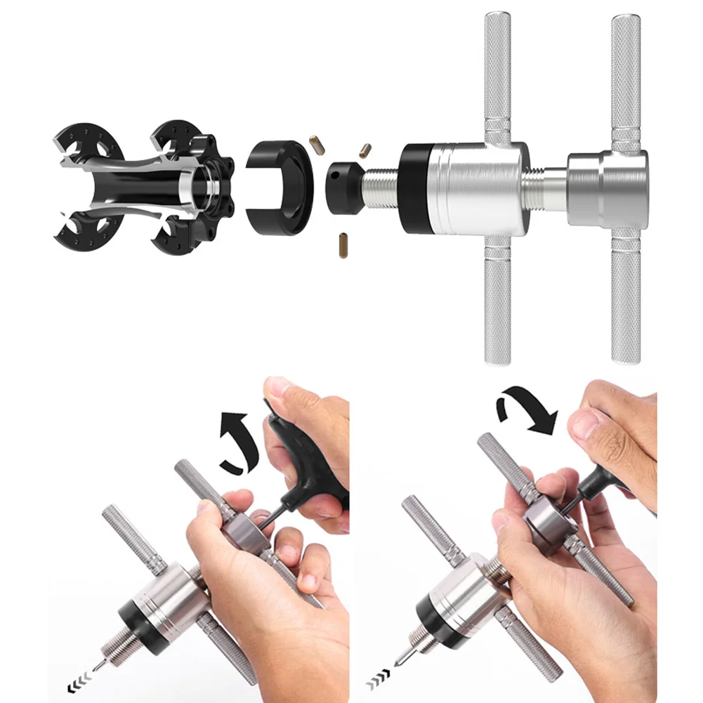 

Bike For Frame Wheel Hub Bearing Removal Tool with Alloy Steel Build and Precision Expansion Insert Based Extraction System