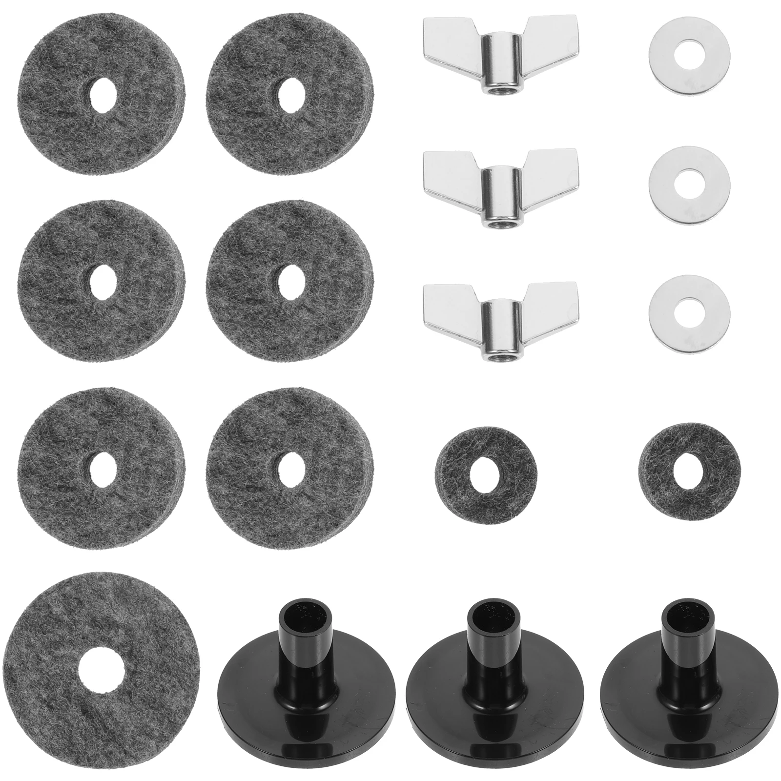 

Durable Felt Pads for Cymbal Clutch Hi Hat Cup Drum Set Accessories Replacement Suitable Drums Electronic Outdoor Performance