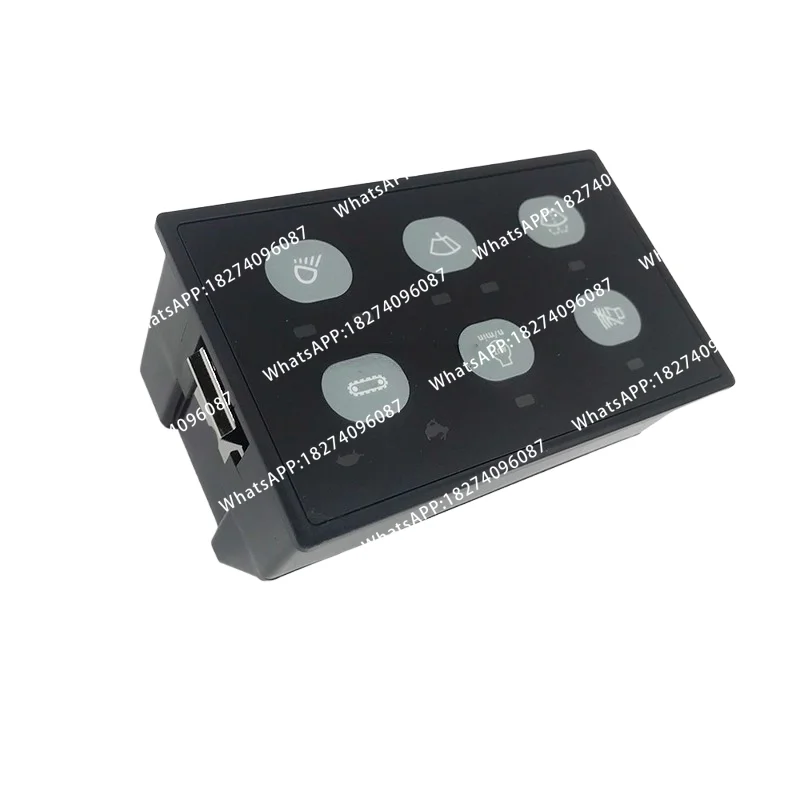 Applicable to  320, 330, 323, 312, 311C Excavator Wiper/Headlight Controller Switch Wiper Panel Button