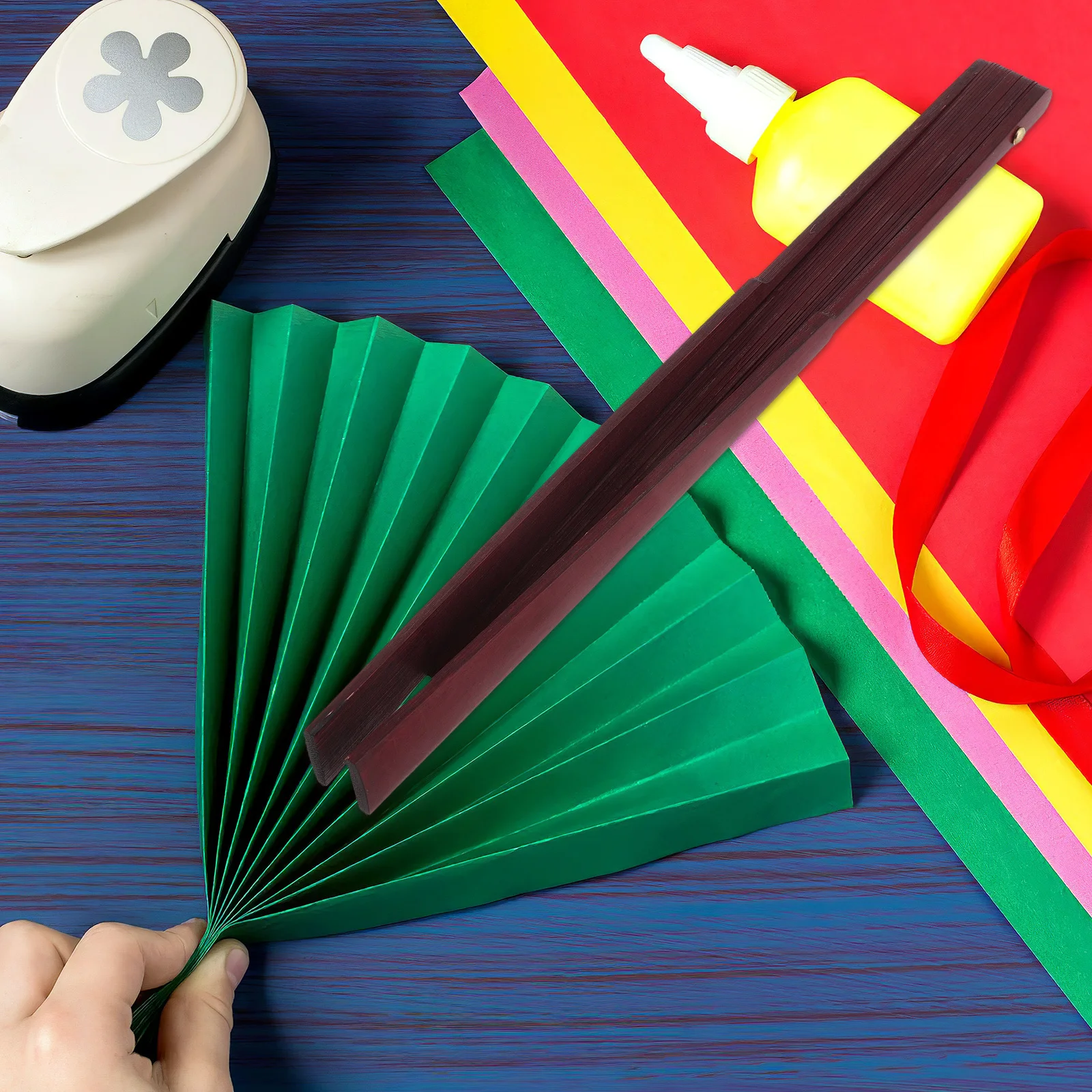 

Diy Fan Frame Wooden Blank Handheld Folding Chinese Japanese Craft Material For Wedding Party Decor Portable Lightweight