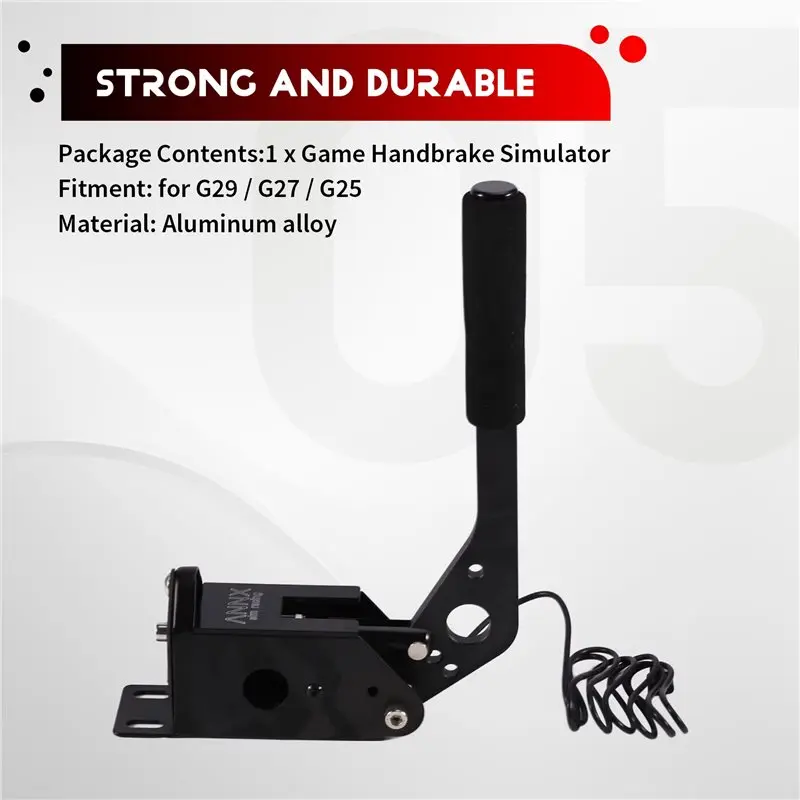 Top Sale RS-HB034 Game Handbrake Simulator Rally Braking System Handbrake For Logitech G29/G27/G25 PC USB