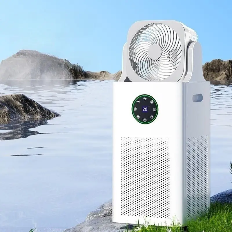 3-in-1 Smart Air Purifier and Humidifier Combo with Remote Controller New Trending Home Babyroom Salon Office Fan