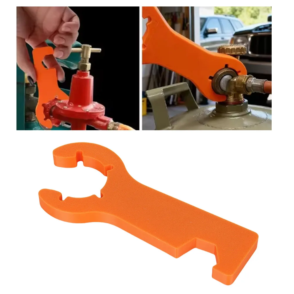 Caravan Gas Bottle Wrench 2in1 Magnet Gas Wrench RV Outdoor Camping Grill Accessories for Motorhome Camping Tools Wrench