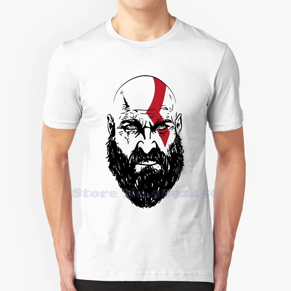 Kratos 100% cotton T-Shirt Men And Women