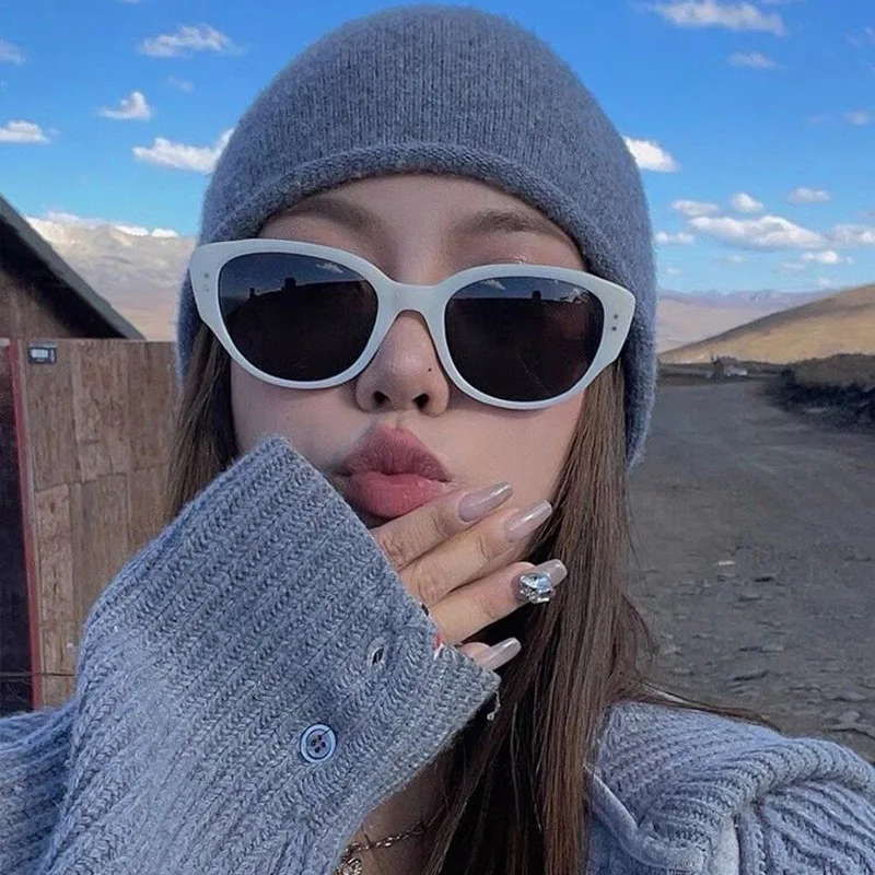 Retro seksowne okulary przeciwsłoneczne w stylu kociego oka Outdoor Sports jazda na rowerze jazda wędkarstwo okulary przeciwsłoneczne męskie i damskie gogle odcienie okulary UV400